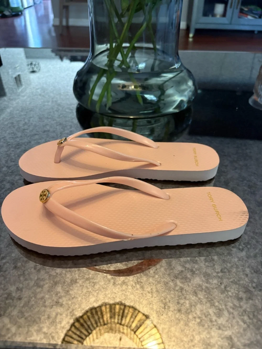 Tory Burch Kira Flip Flop sandals blush pink